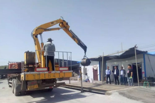 白銀市計(jì)量檢定所開展二級煤炭市場汽車衡檢定工作