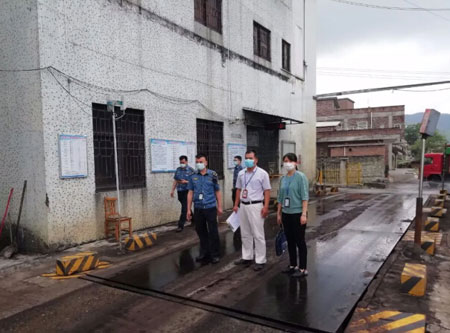 云浮市開展86個(gè)貨源企業(yè)地磅使用情況普查